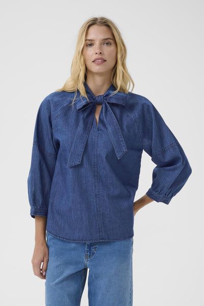 SassiPW SH Medium Dark Blue Denim - 30309975 Thumbnail