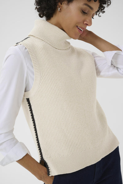 SellaPW PU Whitecap Gray/Dark Navy Stitch - 30309983 Thumbnail