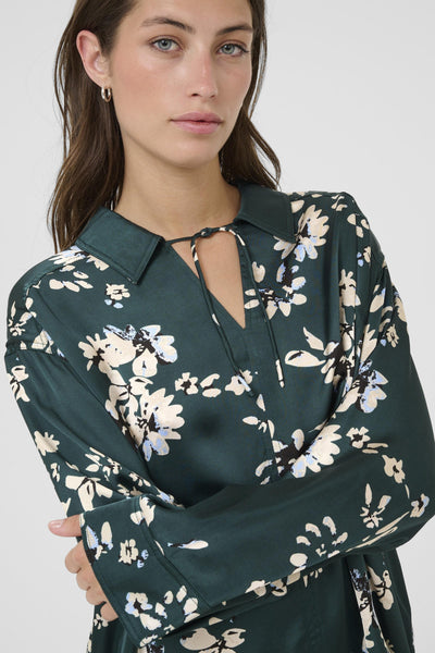 SheenaPW BL Sea Moss faded Flower Print - 30310003 Thumbnail