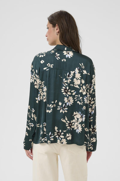 SheenaPW BL Sea Moss faded Flower Print - 30310003 Thumbnail
