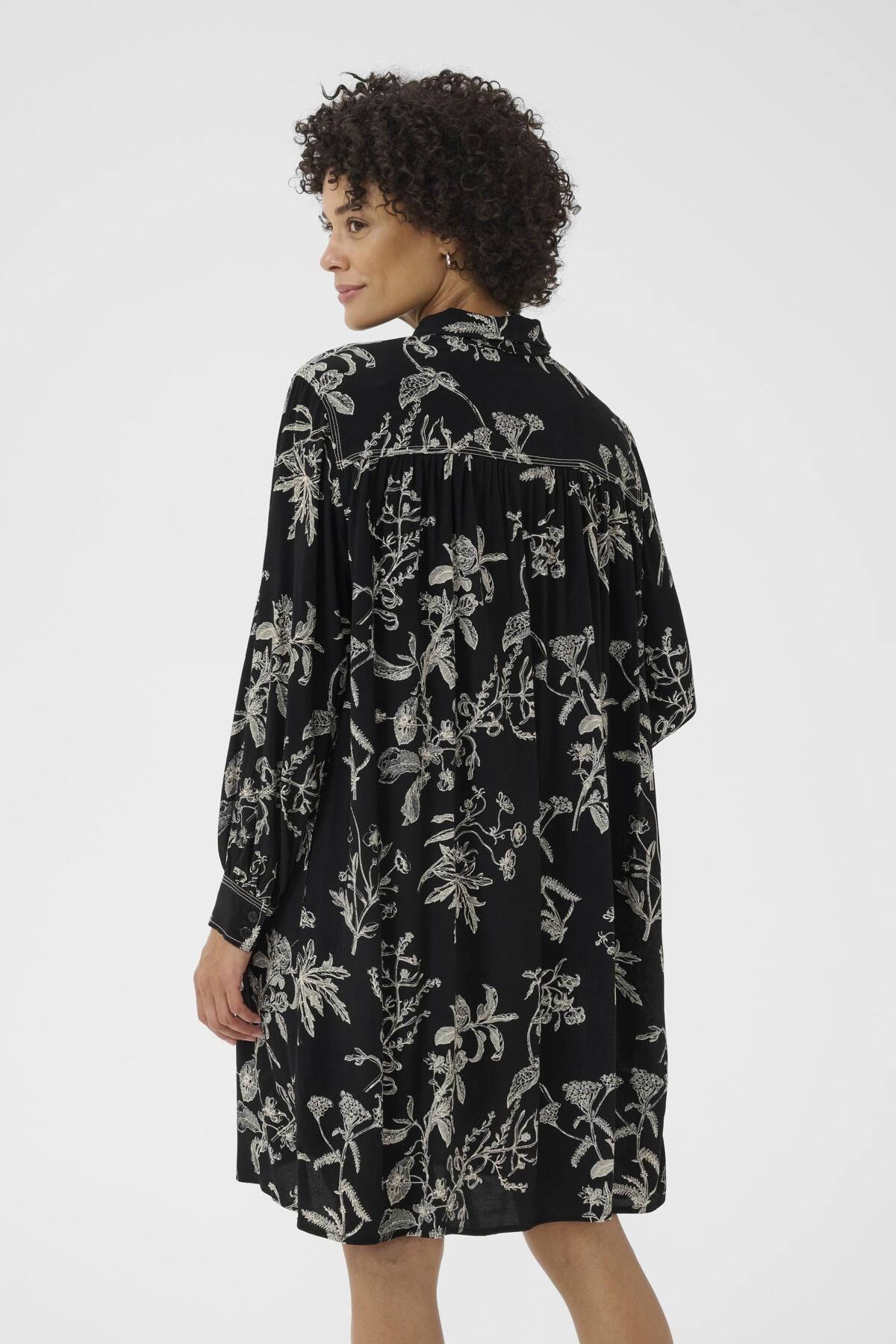 SanesPW DR Black Botanical Print - 30310007
