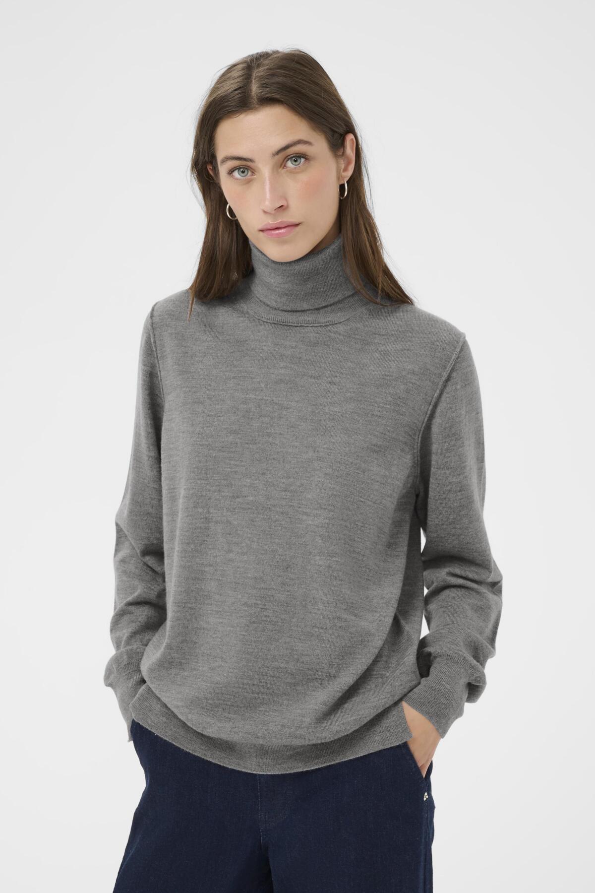 SiniPW PU Medium Grey Melange - 30310031