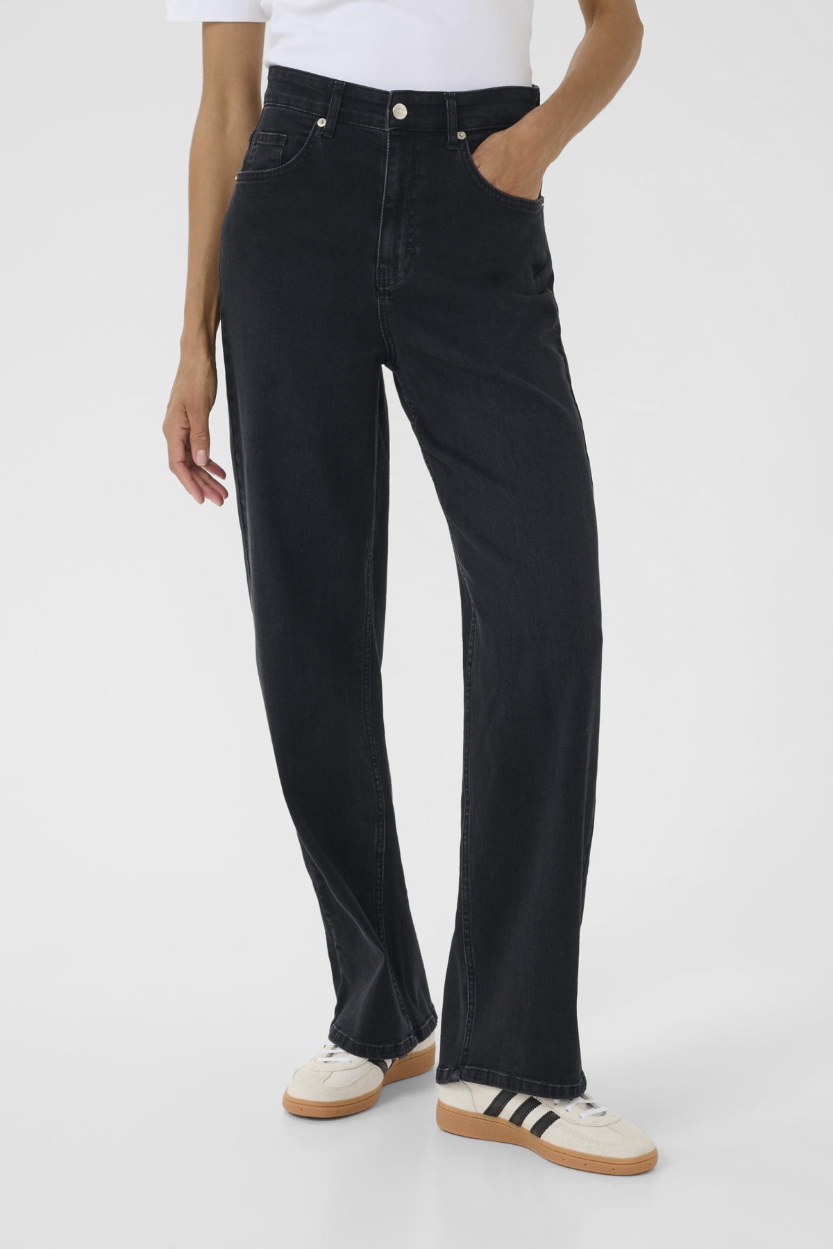 SimonaPW JE Washed Black Denim - 30310063