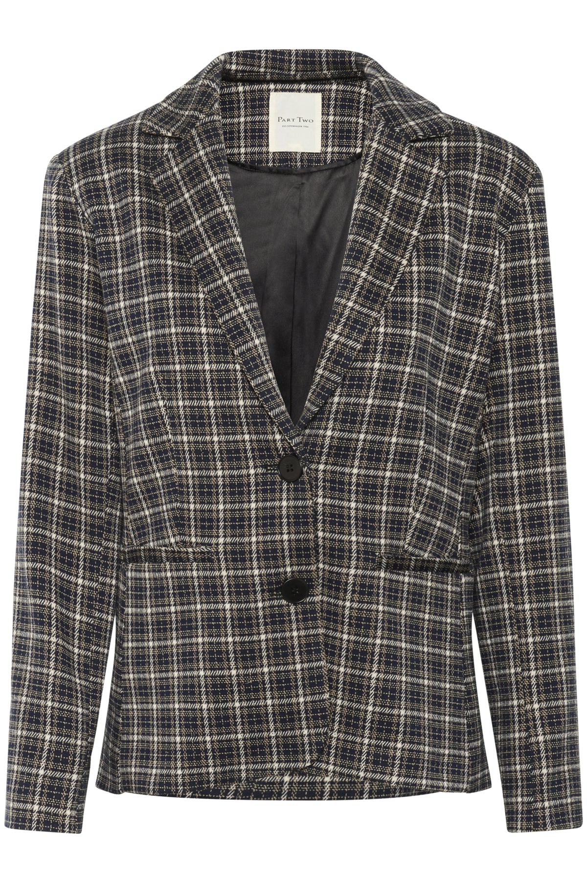 VinekePW BZ Dark Navy Check - 30310095