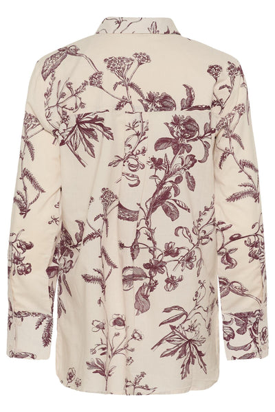 SvejaPW BL Tawny Port Botanical Print - 30310113 Thumbnail