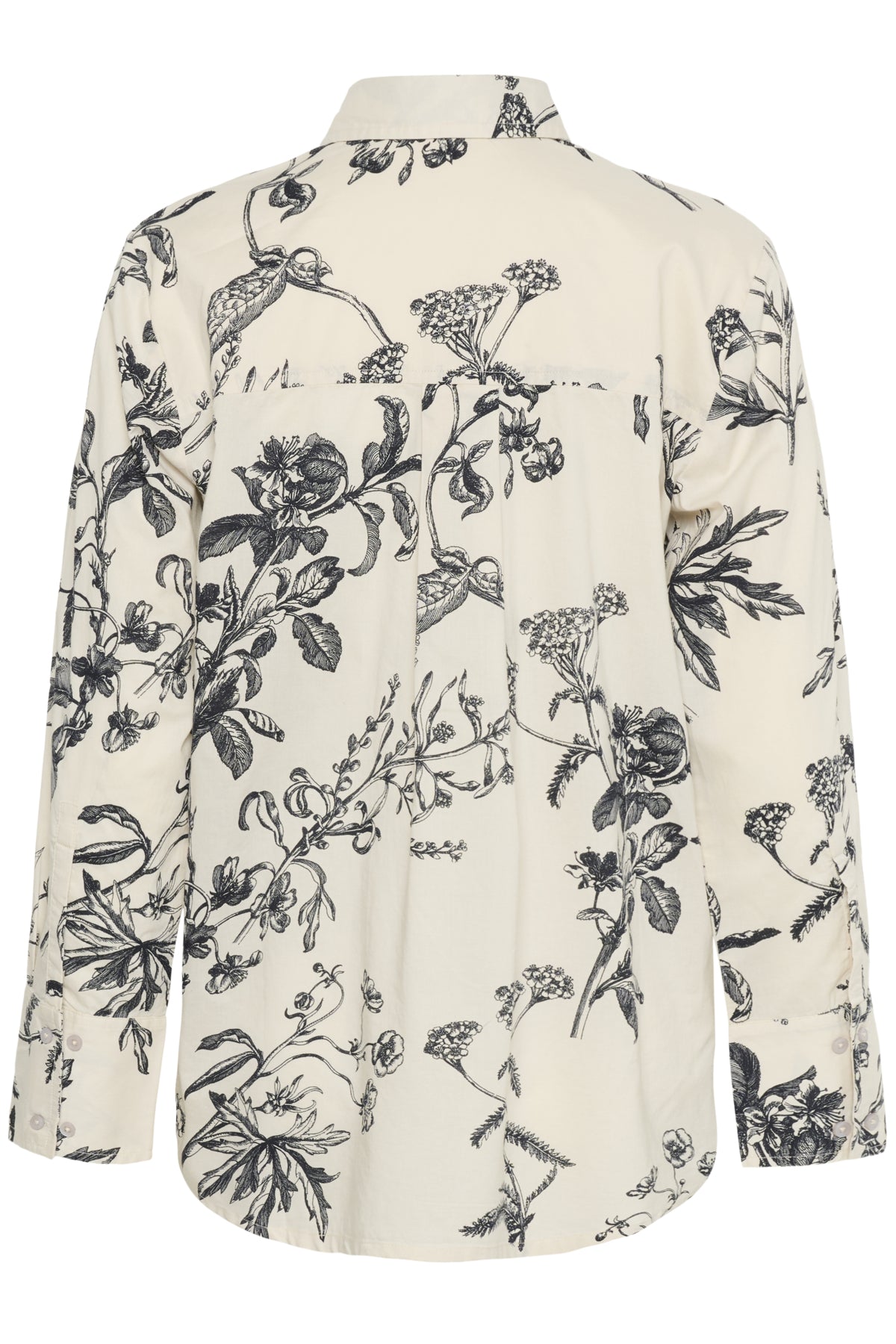 SvejaPW BL Dark Navy Botanical Print - 30310113