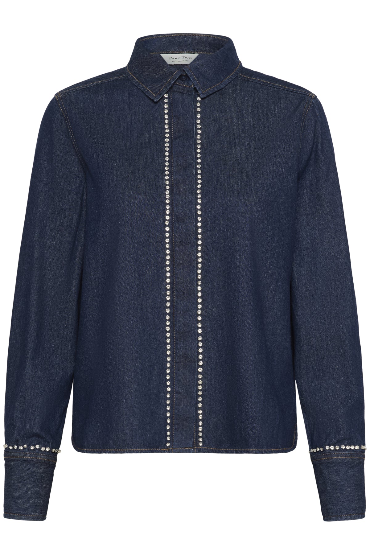 UlrikkePW SH Rinse Blue Denim - 300159 - 30310129