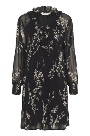 UrmaDR Black Fine Leaf Print - 304387 - 30310138