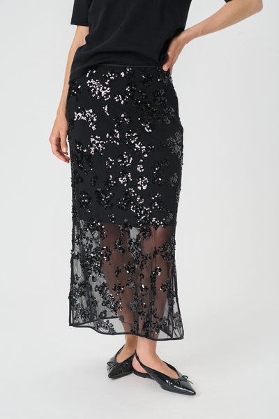 VivikaPW SK Black Sequins on mesh - 304383 - 30310197 Thumbnail