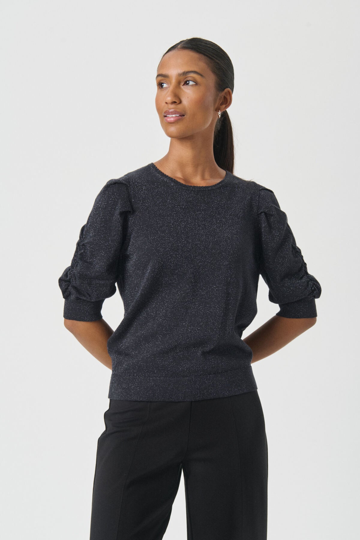 VaraiaPW PU Dark Navy med lurex - 304418 - 30310231