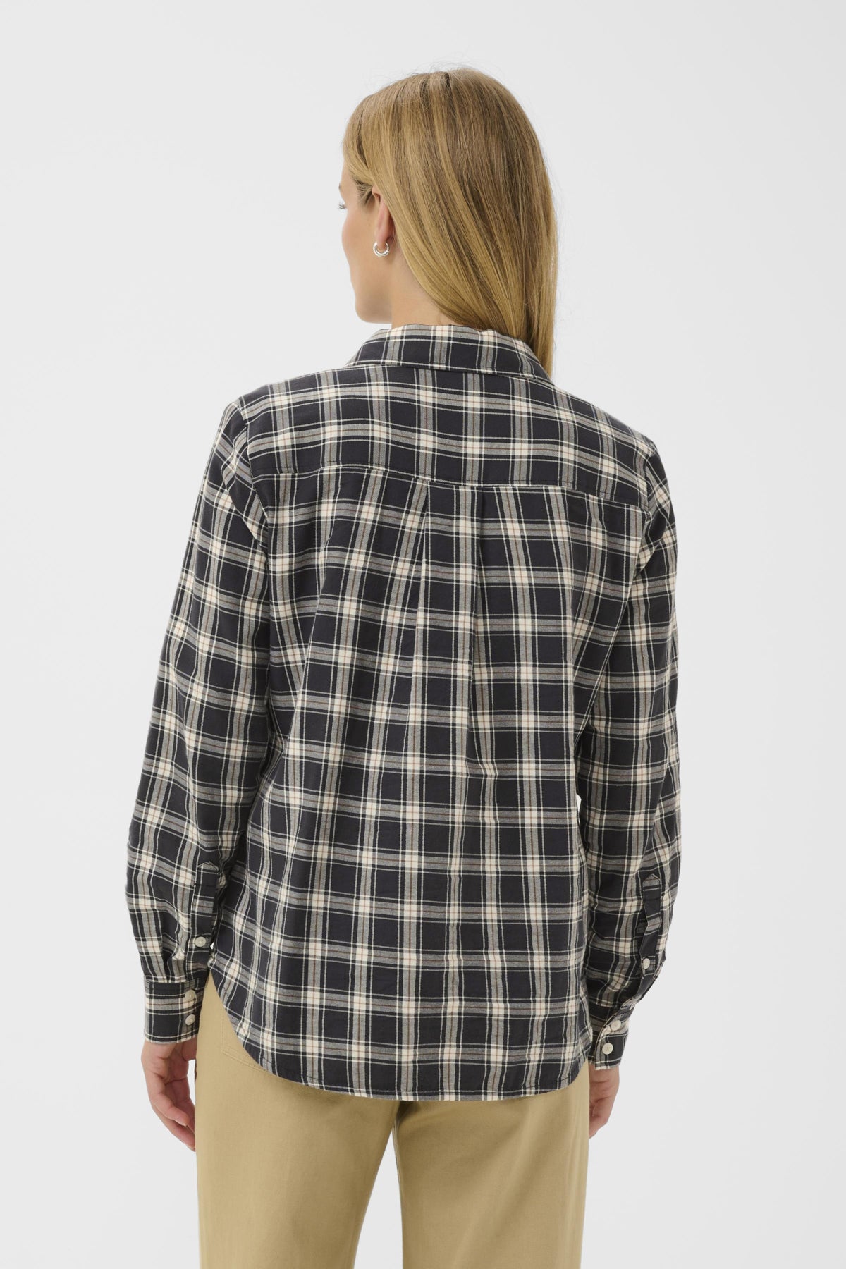 YanaPW SH Dark Navy Check - 304551 - 30310281