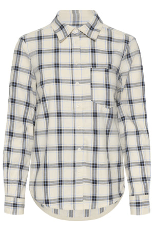 YanaPW SH Big Dark Navy Check - 304552 - 30310281