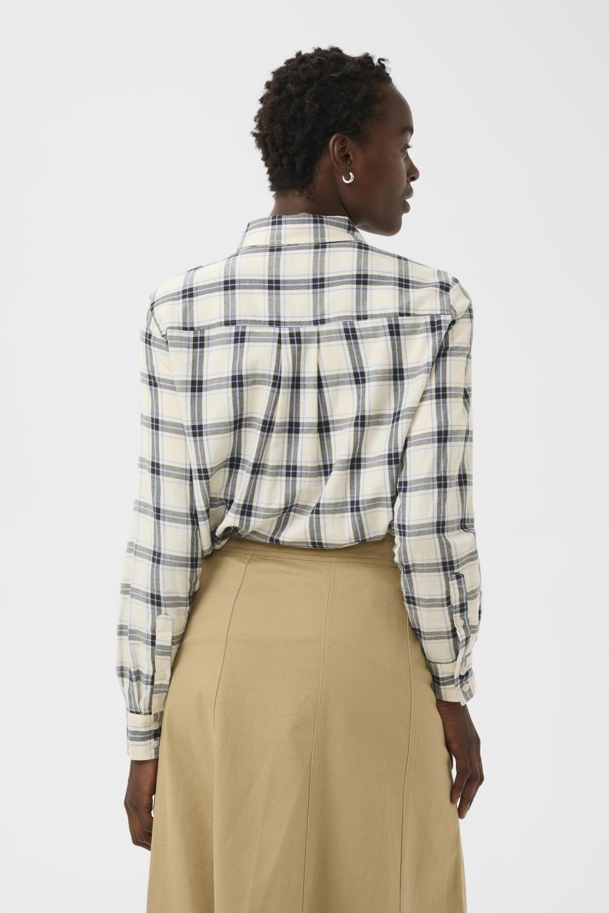 YanaPW SH Big Dark Navy Check - 304552 - 30310281