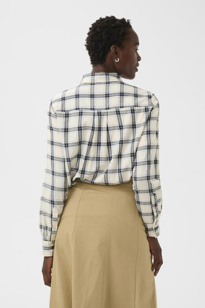 YanaPW SH Big Dark Navy Check - 304552 - 30310281 Thumbnail