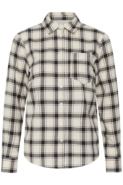 YanaPW SH Dark Navy/Mole Check - 305637 - 30310281 Thumbnail