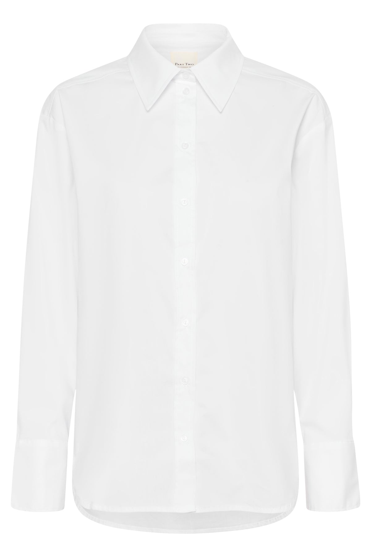 ZaynaPW Regular skjorta Bright White - 110601 - 30310288