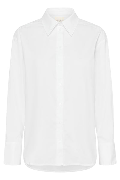ZaynaPW Regular skjorta Bright White - 110601 - 30310288 Thumbnail
