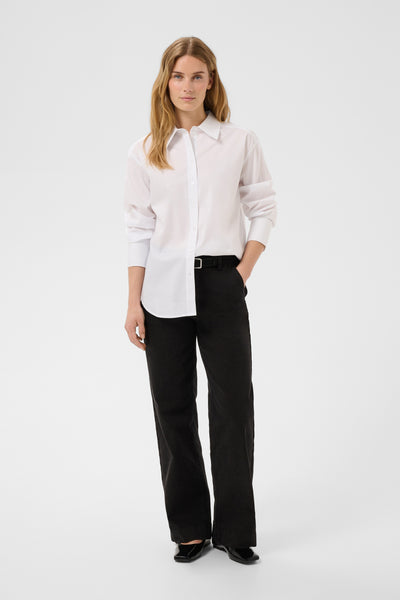 ZaynaPW Regular skjorta Bright White - 110601 - 30310288 Thumbnail