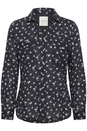 CortnioPW SH Dark Navy Fragile Print - 3045 - 30310348