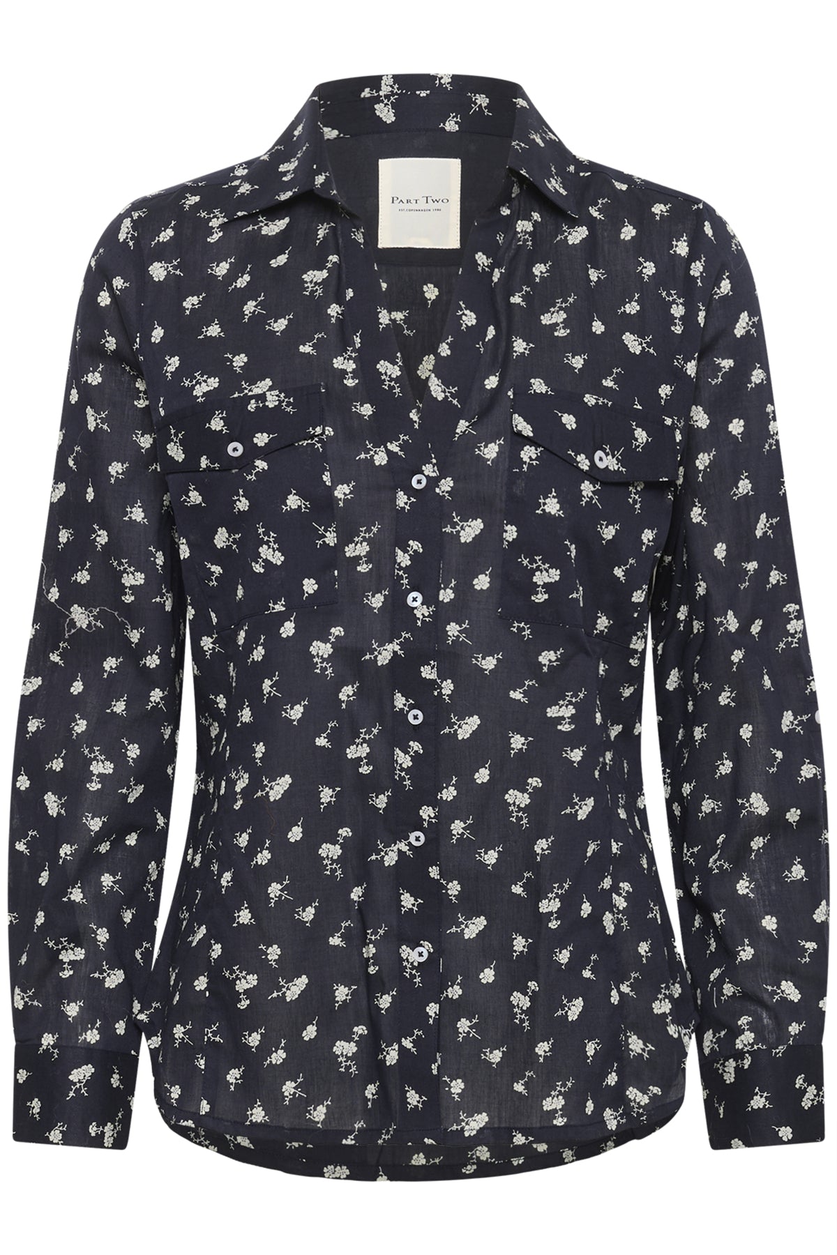 CortnioPW SH Dark Navy Fragile Print - 3045 - 30310348