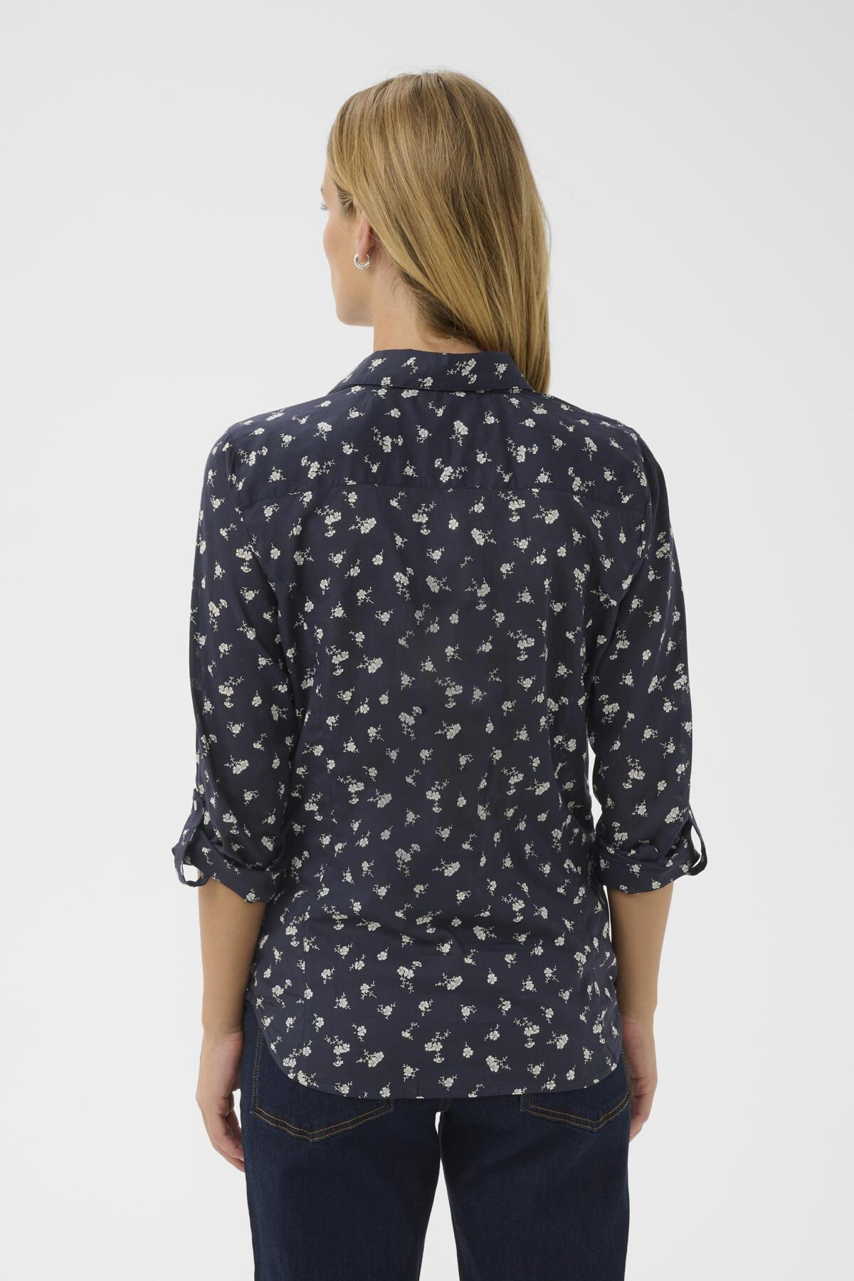 CortnioPW SH Dark Navy Fragile Print - 3045 - 30310348