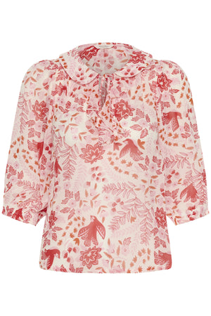 AlviaPW BL Poppy Red Bird Print - 304726 - 30310377
