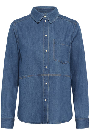 AlvinePW SH Mediumblå denim - 300156 - 30310379