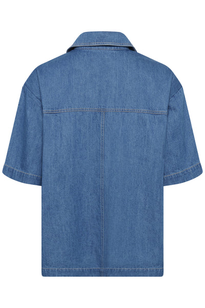 AmelaPW SH Medium Blue Denim - 300156 - 30310381 Thumbnail