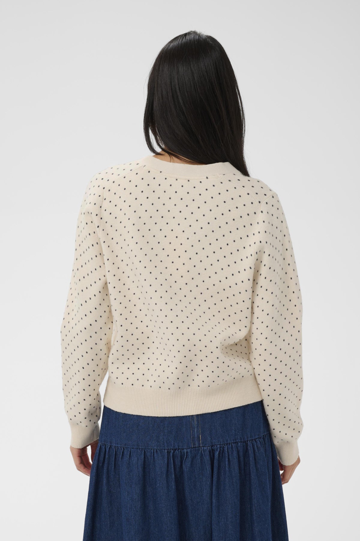 AnessaPW CA Dark Navy Dot Print - 304782 - 30310394