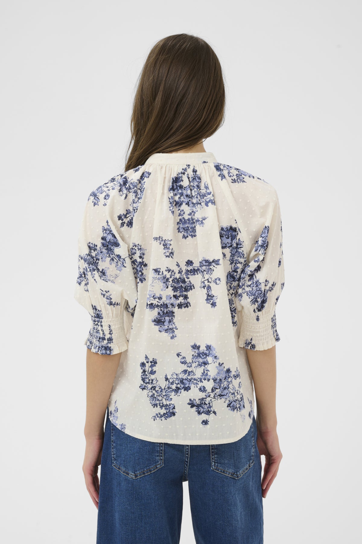 AlmeraPW SH Blue Shadow Flower Print - 304 - 30310446