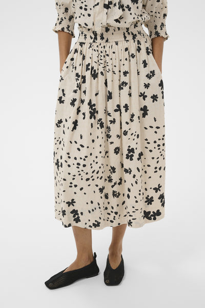 AmaiaPW SK Black Dot Flower Print - 30473 - 30310449 Thumbnail