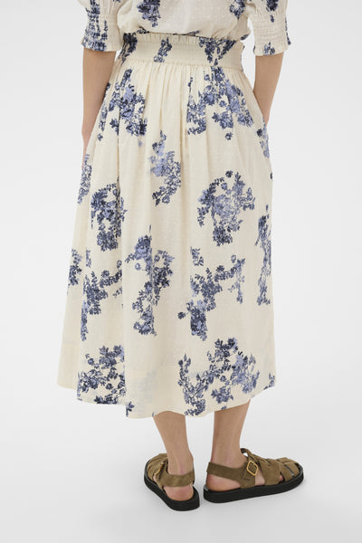 AmaiaPW SK Blue Shadow Flower Print - 304 - 30310449 Thumbnail