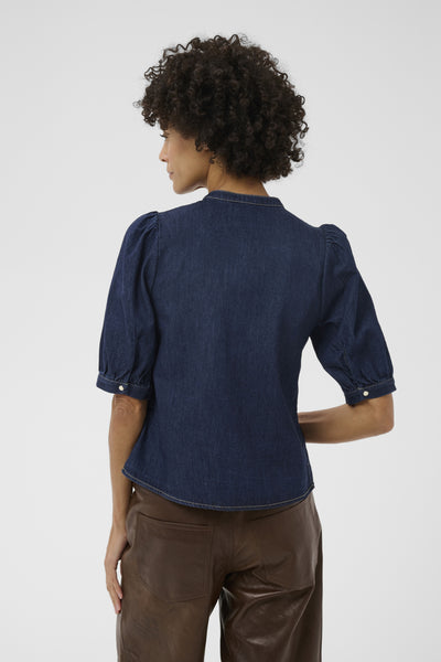 AlesiaPW SH Dark Blue Denim - 300158 - 30310483 Thumbnail