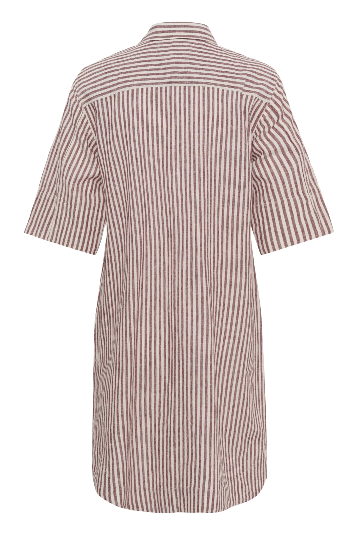 BerritPW Klänning Burnt Russet Stripe - 304944 - 30310539