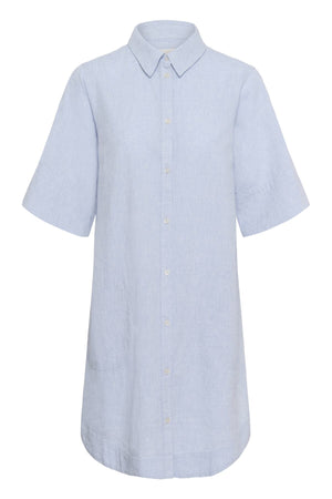 BerritPW Klänning Ljusblå Chambray - 304971 - 30310539