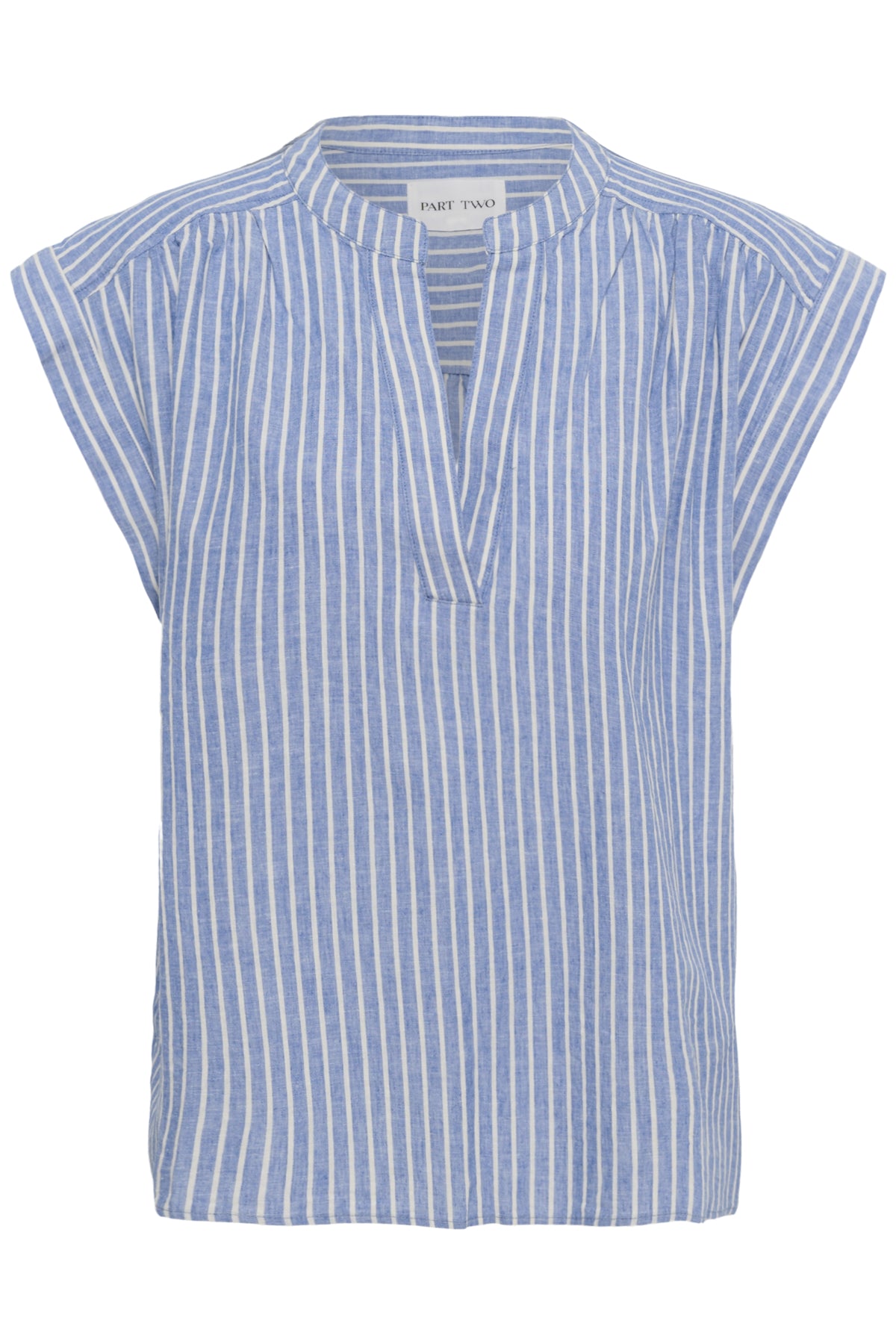 BettinaPW Blus Blå Randig - 304942 - 30310540