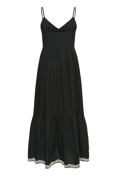 BiannaPW Klänning Svart M offwhite brod - 304950 - 30310541 Thumbnail
