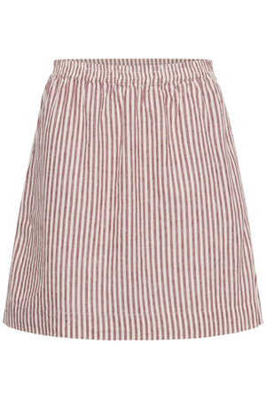 BirgittPW Kjol Burnt Russet Stripe - 304944 - 30310543
