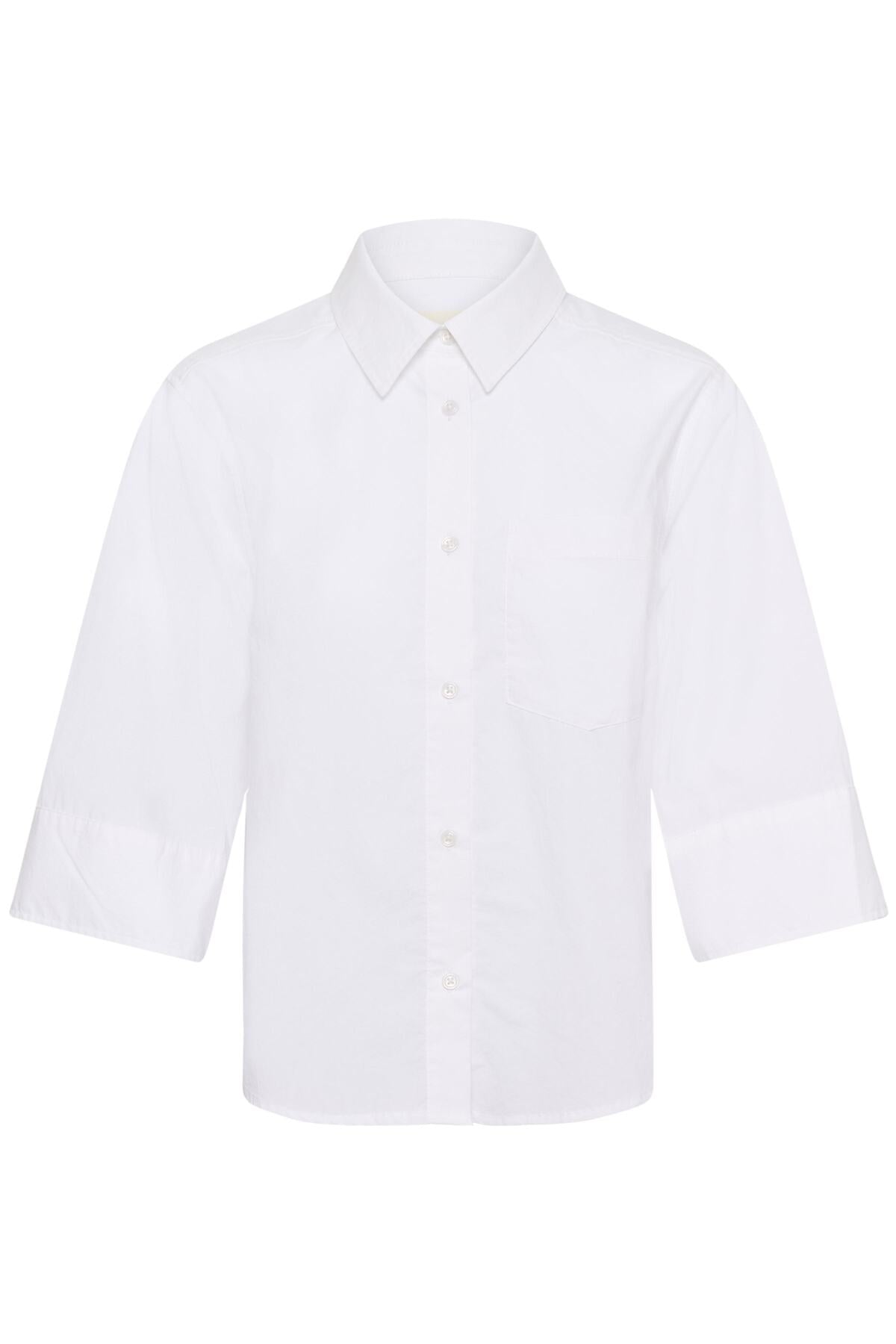 BotillaPW Skjorta Bright White - 110601 - 30310547