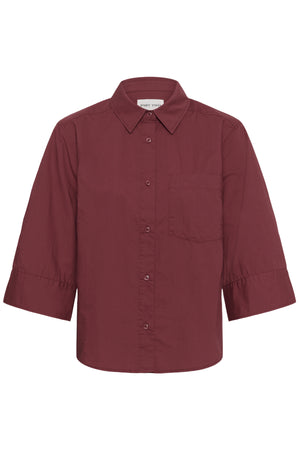 BotillaPW Skjorta Burnt Russet - 191530 - 30310547