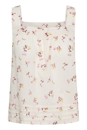 BryndisPW Top Peach Blossom Bouquet Print - - 30310555