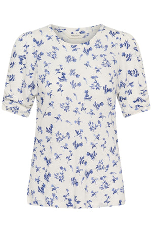 BrizettePW T-shirt Blue Bouquet Print - 304940 - 30310567