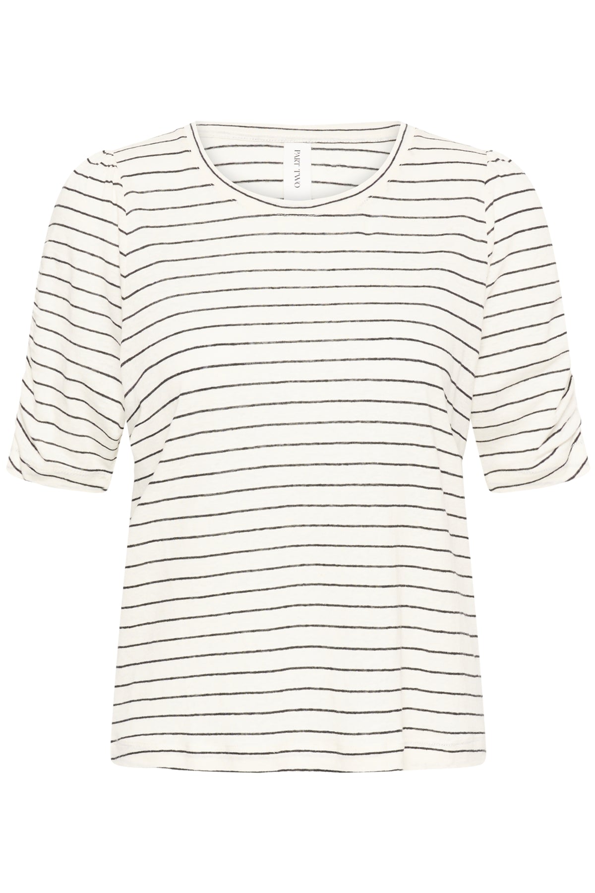 BrizettePW T-shirt Svart randig - 305040 - 30310567