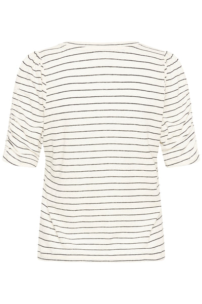 BrizettePW T-shirt Svart randig - 305040 - 30310567 Thumbnail