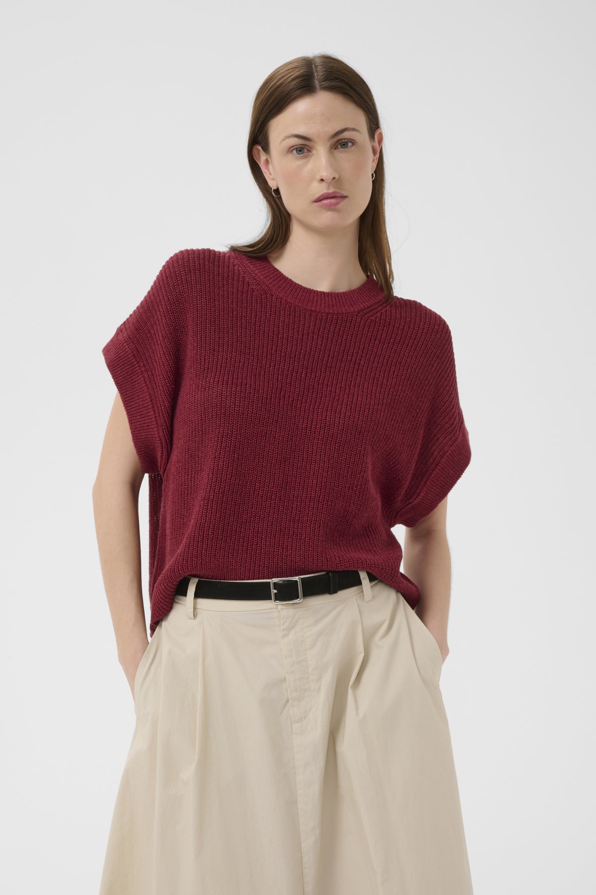 BelisiaPW Pullover Burnt Russet - 191530 - 30310582