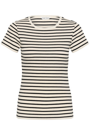 RochellePW T-shirt svart randig - 304932 - 30310589