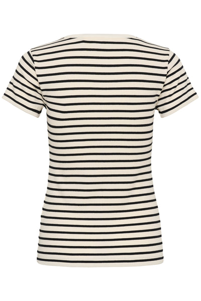 RochellePW T-shirt svart randig - 304932 - 30310589 Thumbnail
