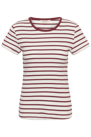 RochellePW T-shirt Burnt Russet Stripe - 304934 - 30310589