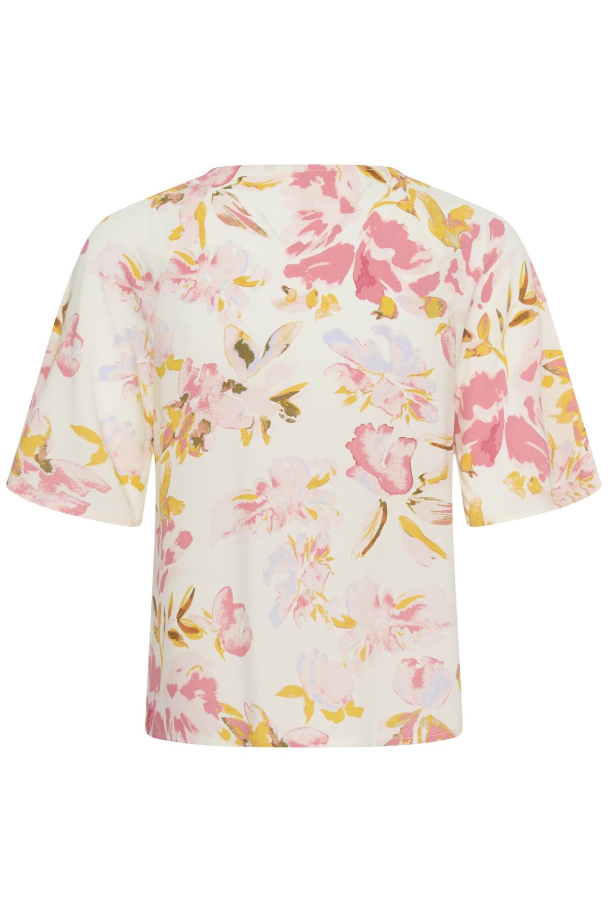 BertelinePW Blouse Peach Blossom Watercolor Print - 30310593