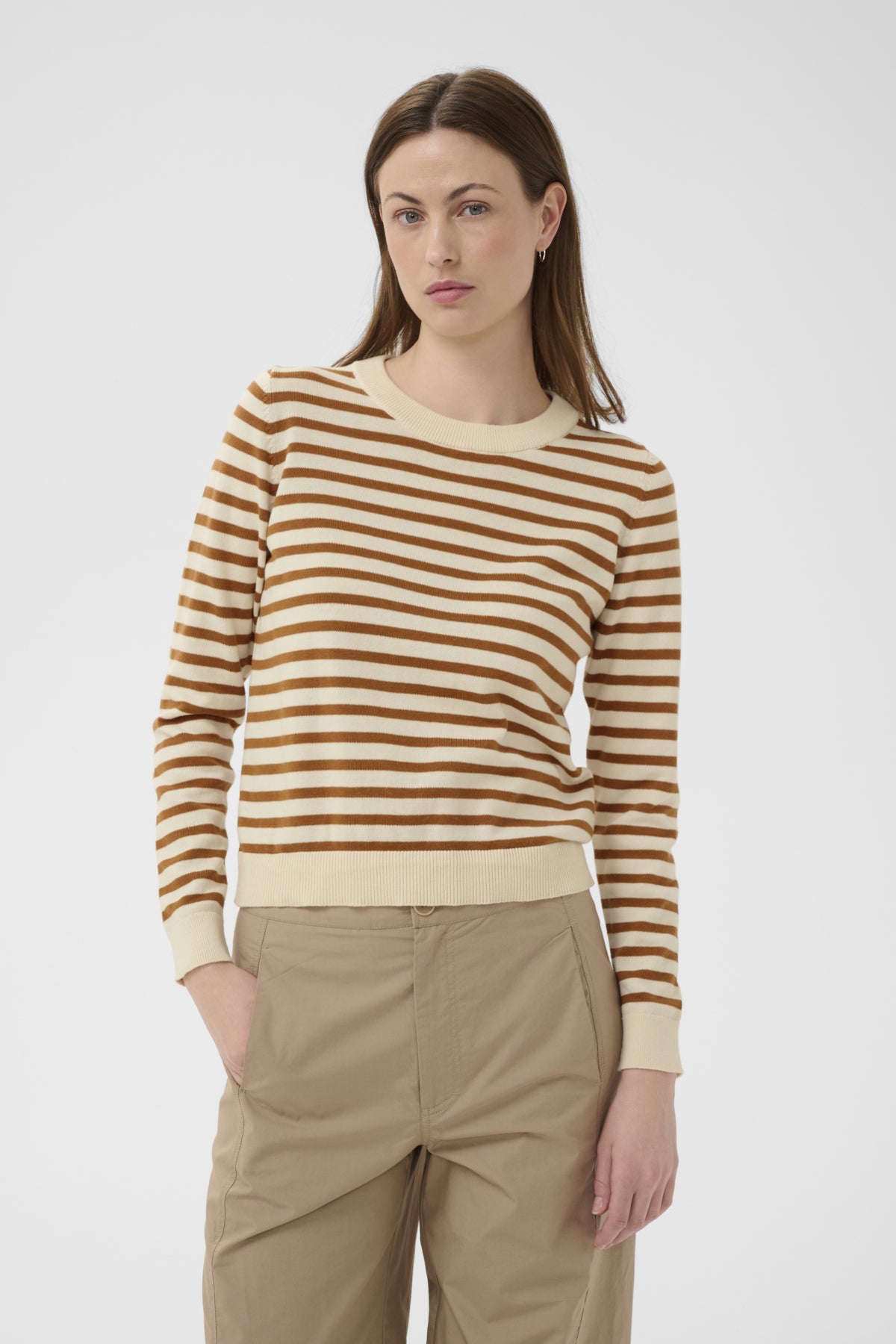 GertiaPW PU BRUN RANDIG - 30310604
